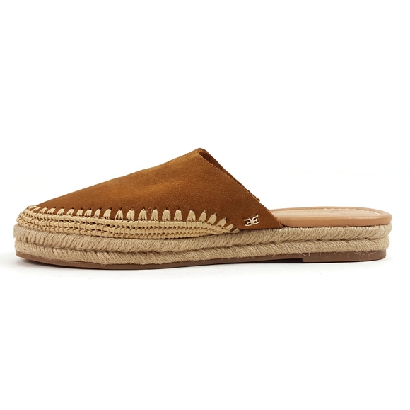 Sam Edelman Austin Suede Espadrille Mules - Picture 2 of 8
